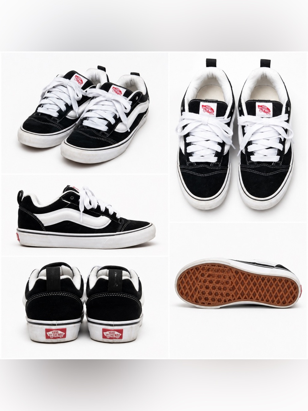 Vans Kids Old Skool Sneakers in Black and White